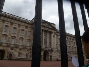 As close as we got to Buckingham Palace